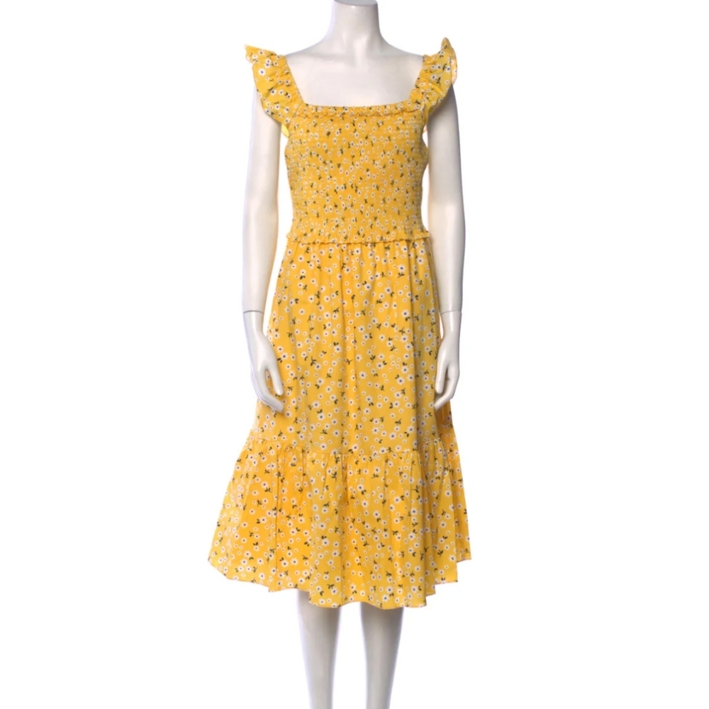 Kate Spade Yellow Floral Dress